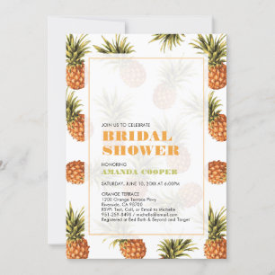 Invitation de douche nuptiale Mariage tropicale mo