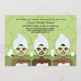 INVITATION DE DOUCHE spa BRIDAL - Vert