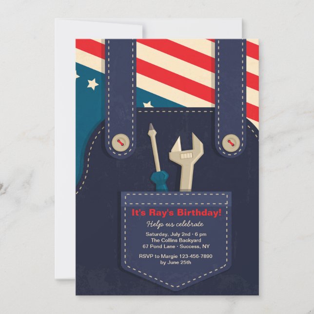 Invitation de façon générale (Devant)