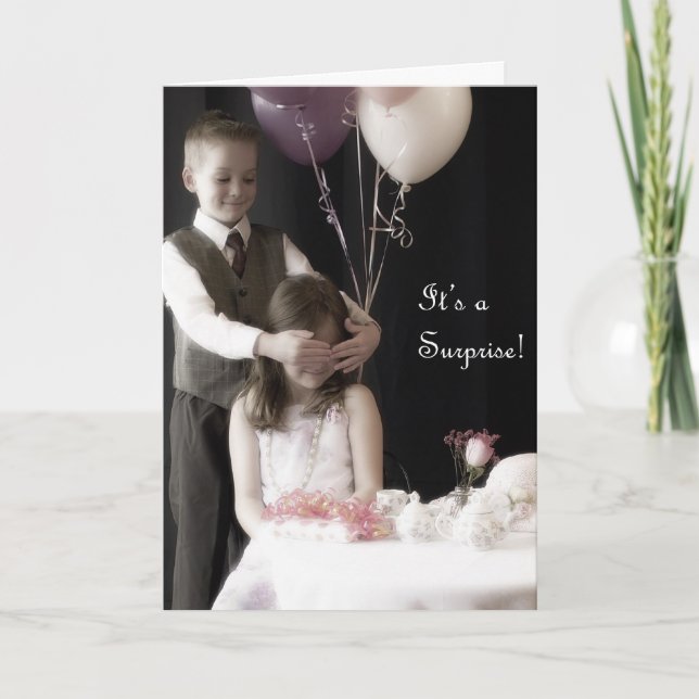 Invitation de fête (Devant)