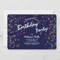 Invitation de fête