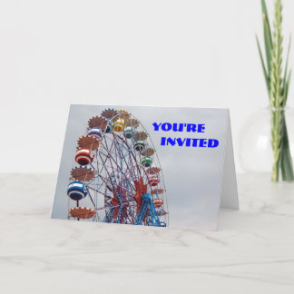 Invitation de fête d'anniversaire