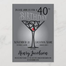 Invitation de fête d'anniversaire