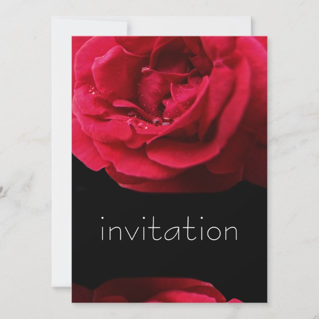 Invitation de fête d'anniversaire de baisses de (Devant)