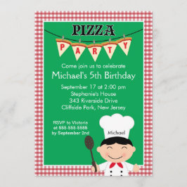 Invitation de fête d'anniversaire de partie de