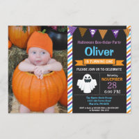Invitation de fête d'anniversaire d'Halloween