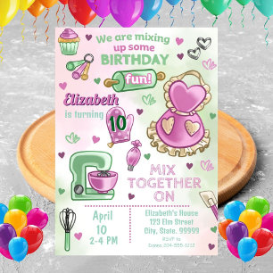 Invitation de fête d'anniversaire pour enfants