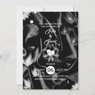 Invitation de Fête de Fiançailles Papillons Durée