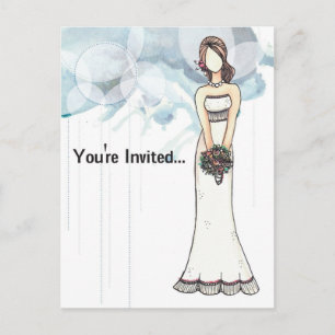 Invitation de Fête de la mariée