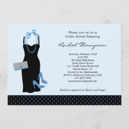 Invitation de Fête de la mariée de LBD