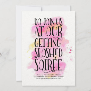 Invitation de fête de la saison des vacances moder