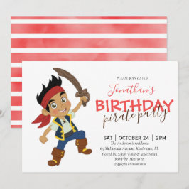 invitation de fête de pirates