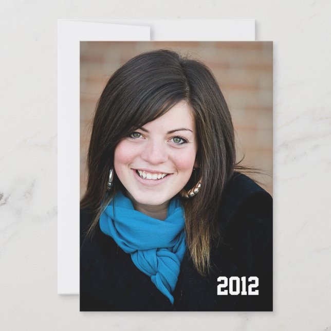 Invitation de fête de remise des diplômes (Devant)