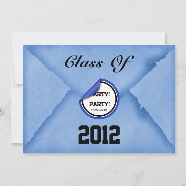 Invitation de fête de remise des diplômes (Devant)