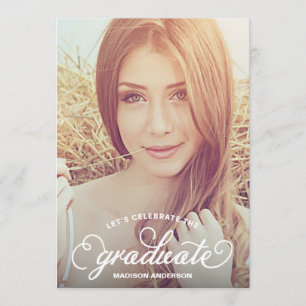 INVITATION DE FÊTE DE REMISE DES DIPLÔMES DU