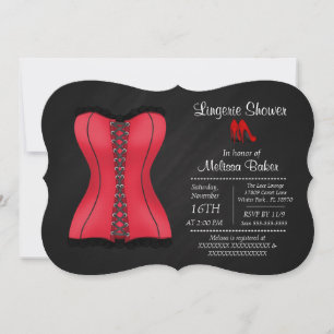 Invitation de Fête des mariées de corse noire et r