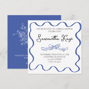 Invitation de Fête des mariées lunaire   Attacher 