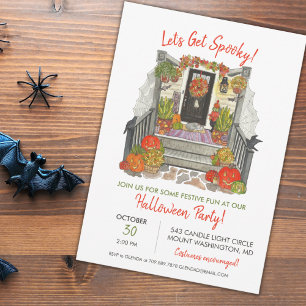 Invitation de fête d'Halloween