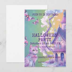 Invitation de fête d'Halloween personnalisable