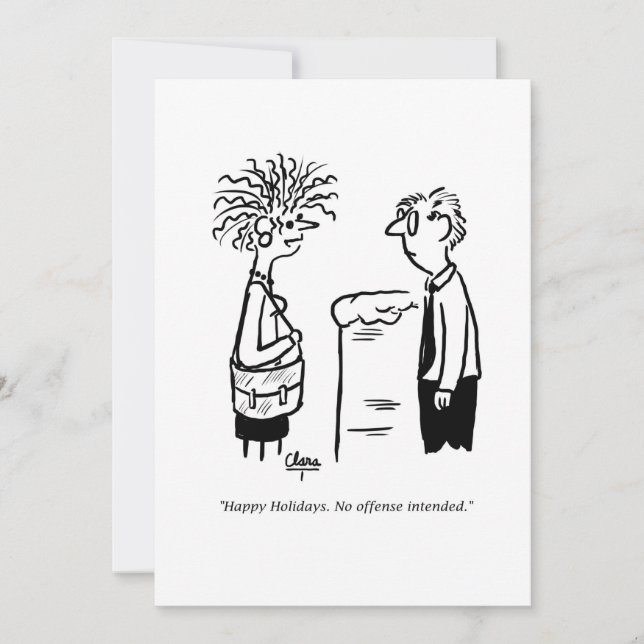 Invitation de fête - Funny ClaraT (Devant)