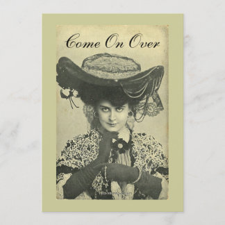 Invitation de fête - Invitation Vintage Vixen !