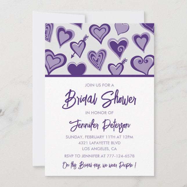 Invitation de fête prénuptiale Galentines Moderne (Devant)