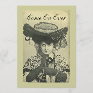 Invitation de fête - Vintage Invitation Vixen !