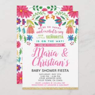 Invitation de Fiesta Baby shower