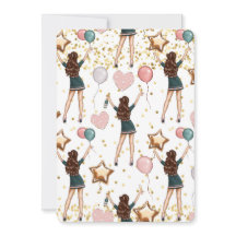 Invitation de fille d'anniversaire