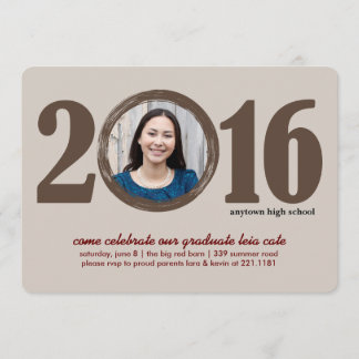 Invitation de fin d'études 2016