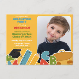 Invitation de fin d'études de la mignonne maternel