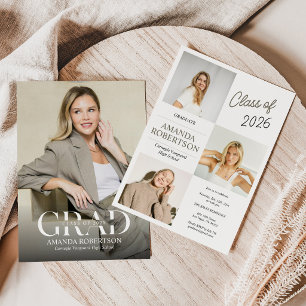 Invitation de fin d'études Photo Populaire