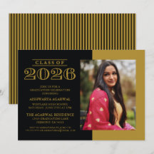 INVITATION DE FIN D'ÉTUDES PROMOTION 2026 CLASSIQU