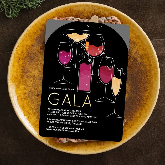 Invitation de Gala moderne (Créateur téléchargé)