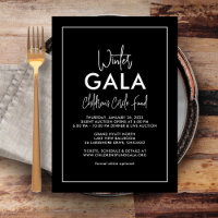 Invitation De Gala Simplement Déclarée