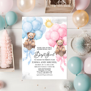Invitation de garçon ou de fille, Révélation de ge