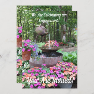 INVITATION DE GARDEN ENGAGEMENT