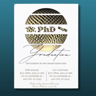 Invitation de graduation