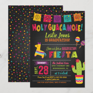 Invitation de Graduation de la Sainte Guacamole - 