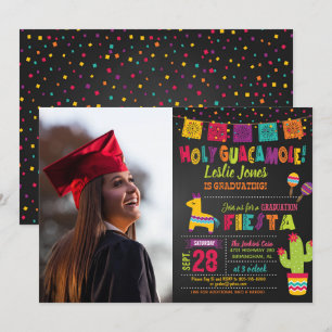 Invitation de graduation de la Sainte Guacamole Pi