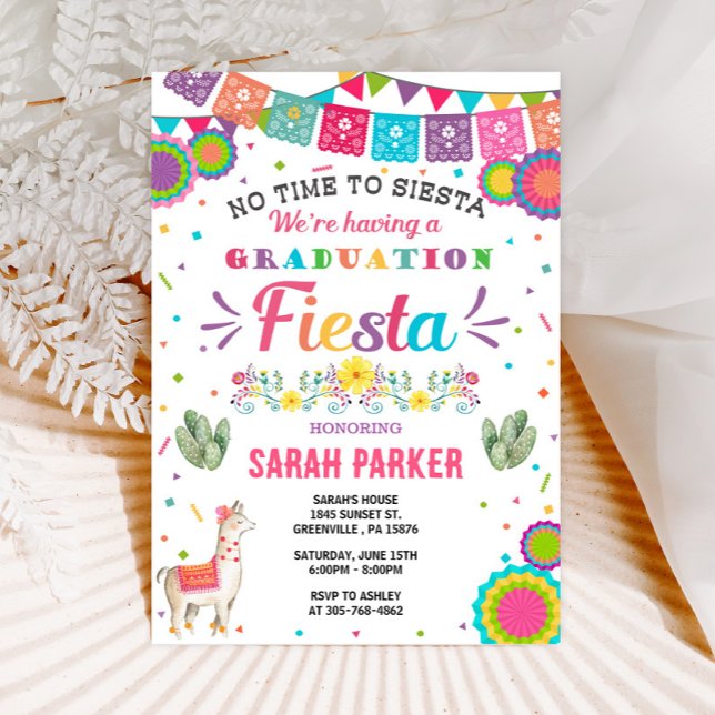 Invitation de graduation Fiesta (Créateur téléchargé)