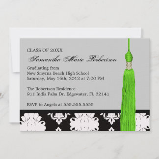 Invitation de graduation personnalisée