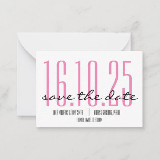 Invitation de grande date