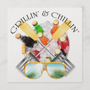 Invitation de Grillin et Chillin