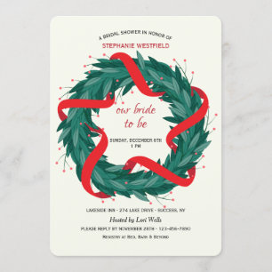 Invitation de guirlande de Noël