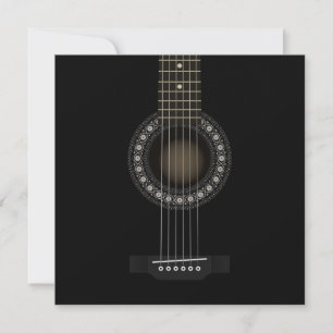Invitation de guitare acoustique