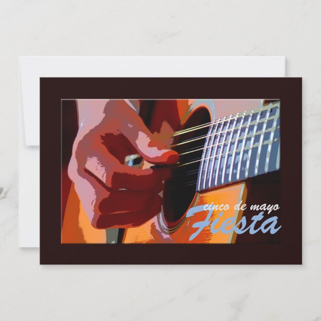 Invitation de guitare de pianotage (Devant)