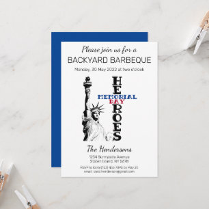 Invitation de héros du Jour du Mémorial