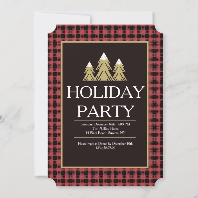 Invitation de Holiday Get Together (Devant)
