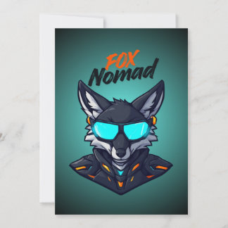 Invitation de jeu Fox Nomad Cyberpunk Mecha